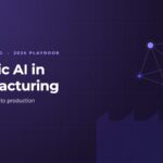 Agentic AI in manufacturing - DRC Infotech 2026 playbook cover
