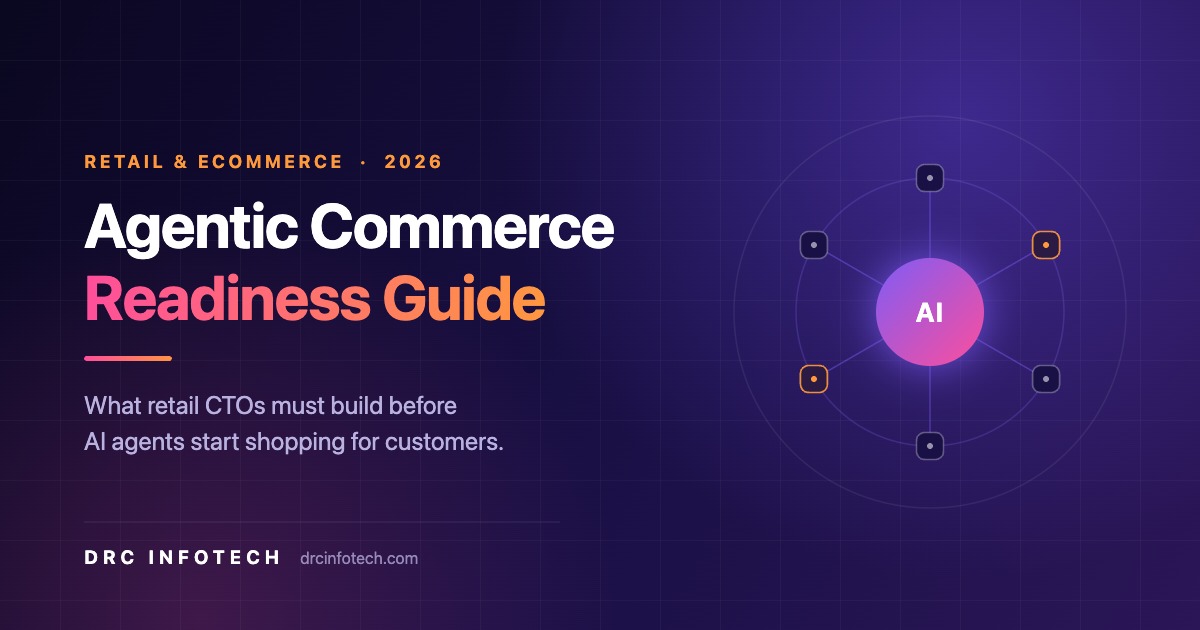 Agentic commerce readiness guide for retail CTOs in 2026 — AI shopping agent connected to product nodes